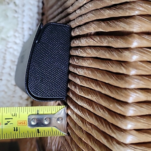 Furla black hard eyeglass/sunglass case with lens wipe - Picture 5 of 9